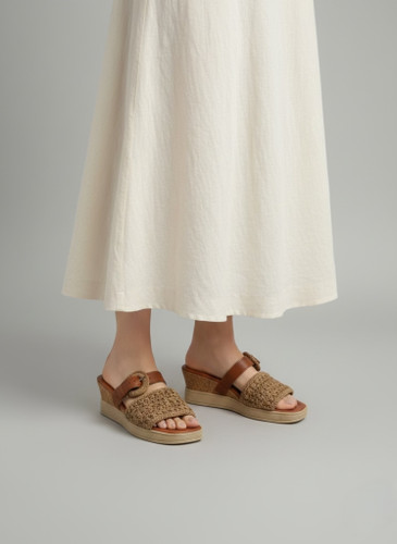 صندل لژ دار کنفی